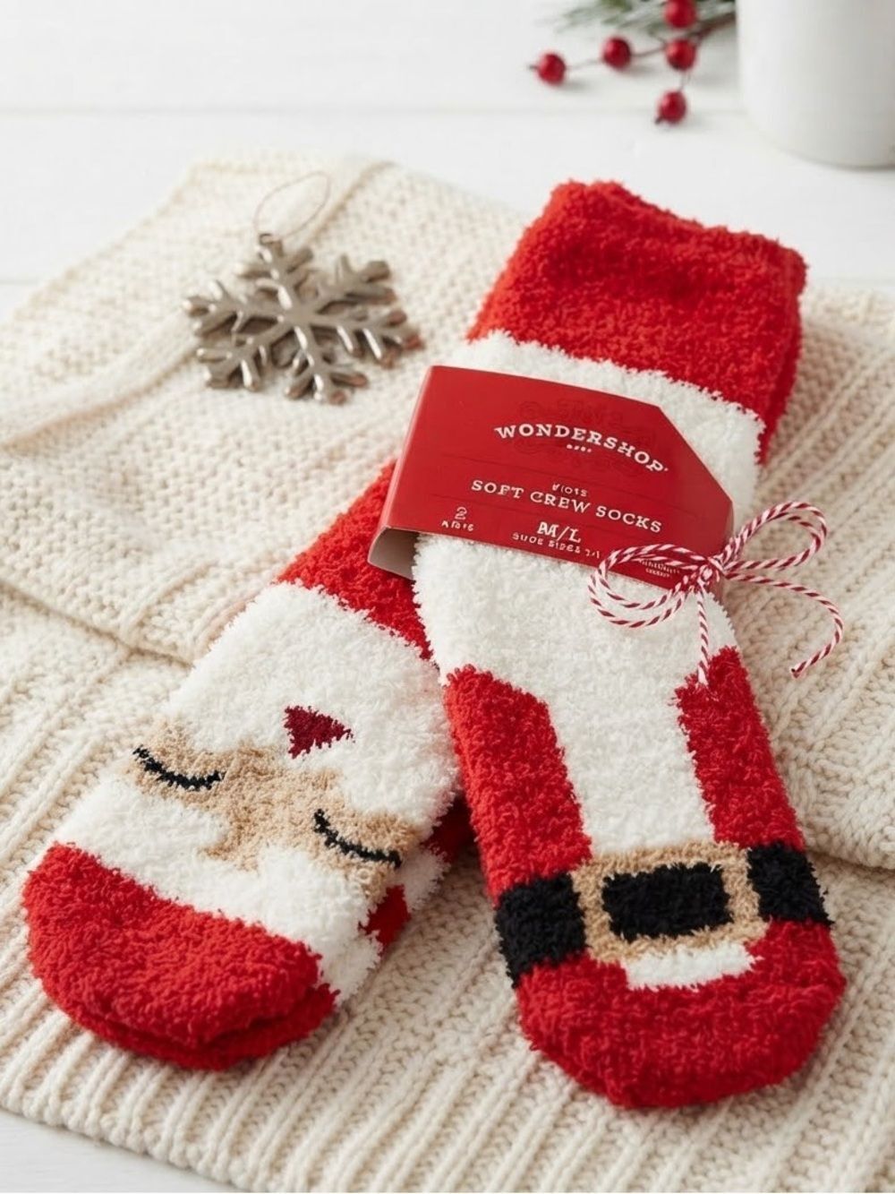 Kids holiday socks 2pairs